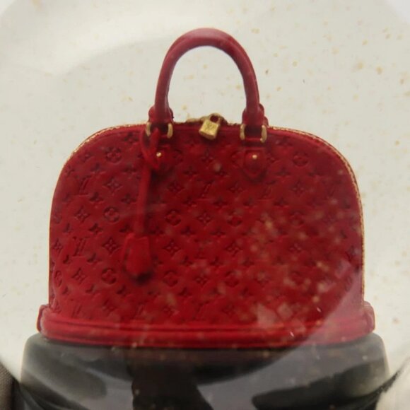 LOUIS VUITTON Snow Globe Alma VIP Limited Clear Red L - Picture 12 of 13
